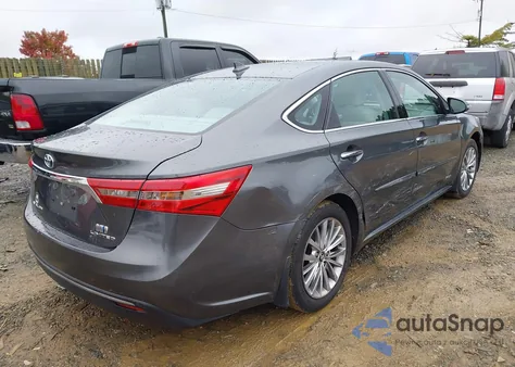 2016 Toyota Avalon Hybrid Limited from USA, damaged, VIN 4T1BD1EB1GU056346